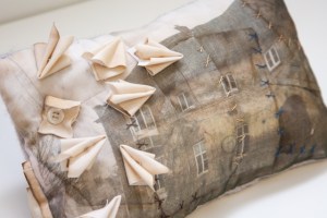 Monumental Folly pincushion  25x15cm More  details here