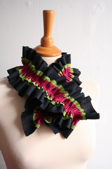 Rutfle scarf pattern