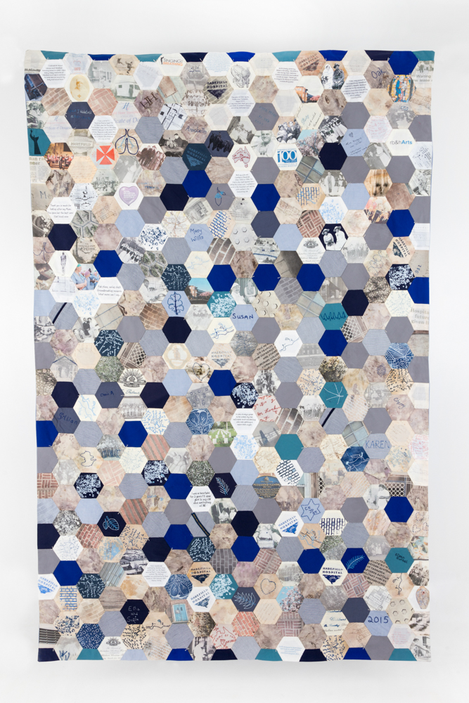 Ruth Singer Harefield Hospital Centenary Quilt (full) copy