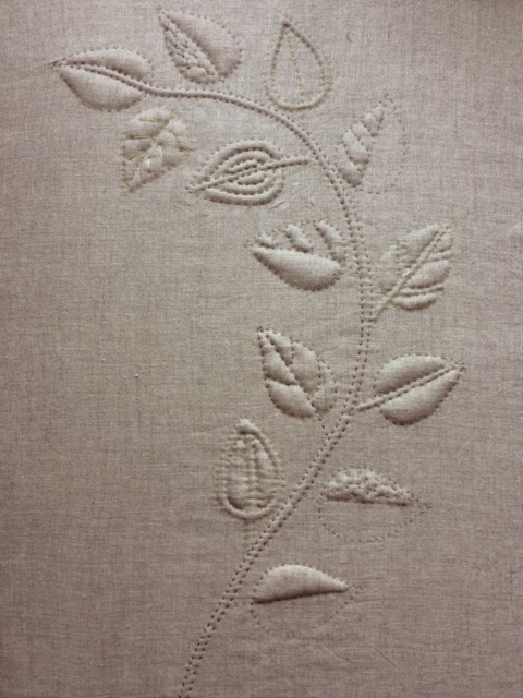 Trapunto project in Today’s Quilter