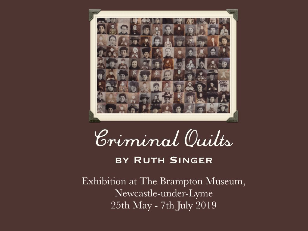 Criminal Quilts new exhibition
