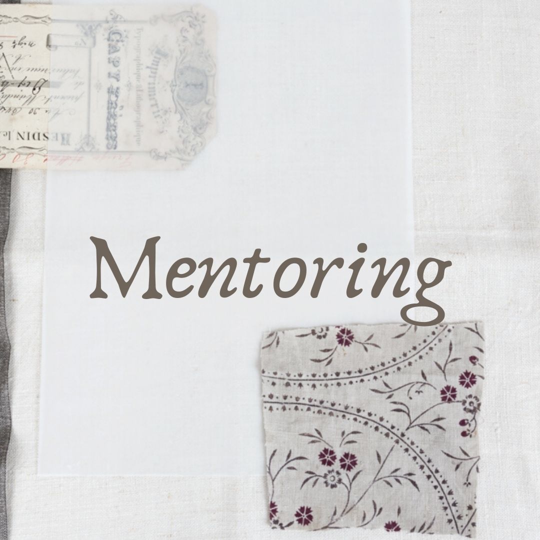 Decorative image with text Mentoring