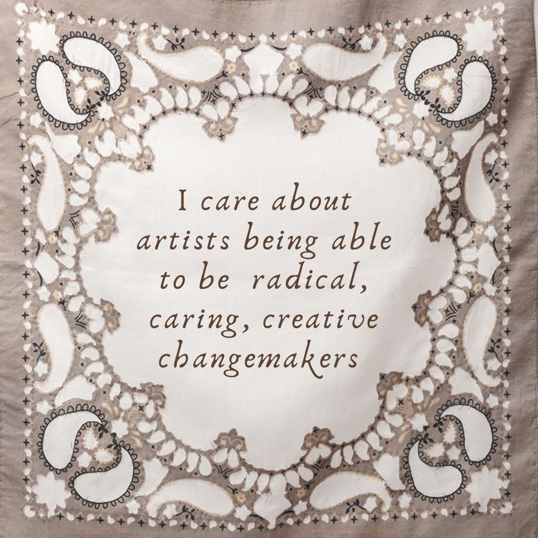 Hearing artists’ voices