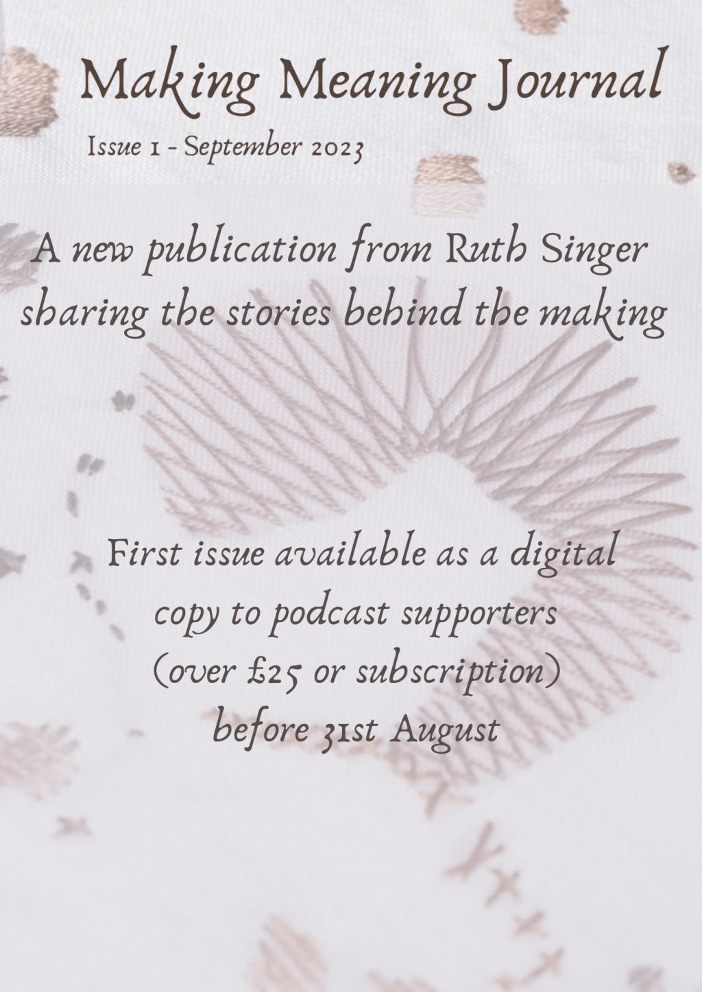 Making Meaning Journal