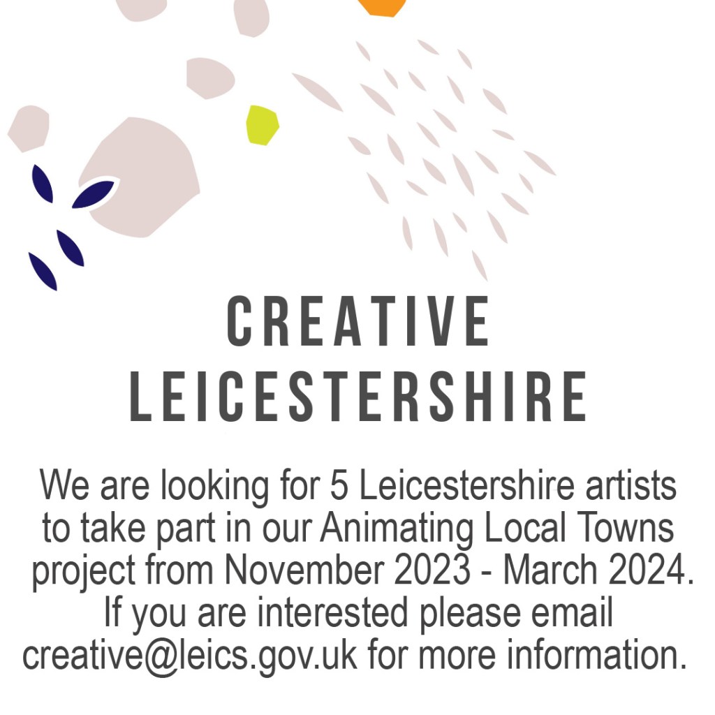 Leicestershire Artist Opportunities